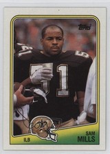 1988 Topps Sam Mills #65 1pj5