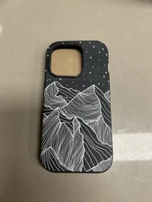 Pela iPhone 15 Pro Phone Case Black Night Panorama FREE SHIPPING