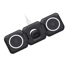 ADURO POWERUP TRINITY 3 IN 1 WIRELESS CHARGING IPHONE AIRPODS IWATCH - BLACK