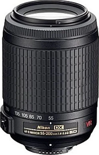 Nikon AF-S DX NIKKOR 55-200 mm F4.0-5.6 ED G IF VR 52mm Filtergewinde (Nikon F A - Bild 1 von 1