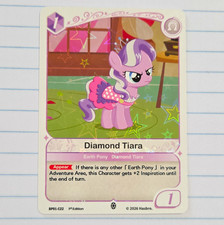 My Little Pony CCG Diamond Tiara BP01-C22 1st Edition Holo Common EN Hasbro