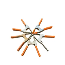 Vtg Jorgensen Pony 3203 Spring Clamp Lot of 5