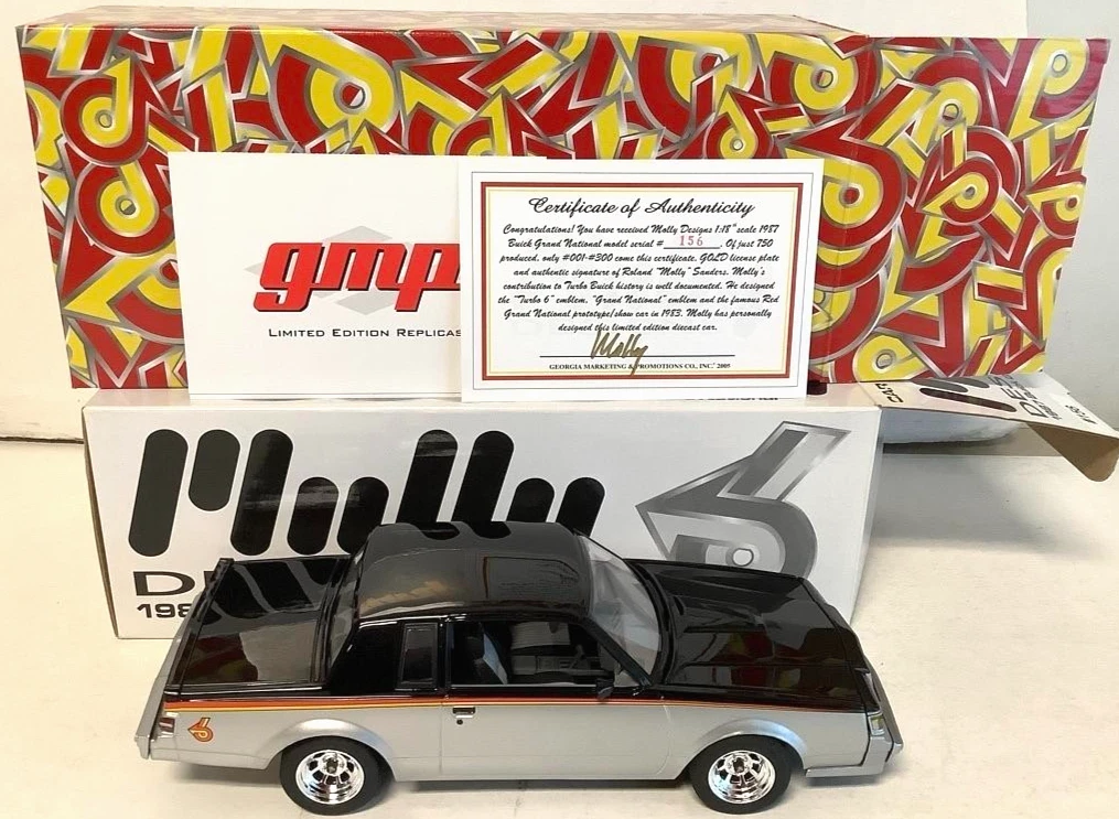 ミニカー GMP 1/18 Buick Regal Grand National Preços baixos em GMP Buick 1:18 Veículos de brinquedo e de metal
