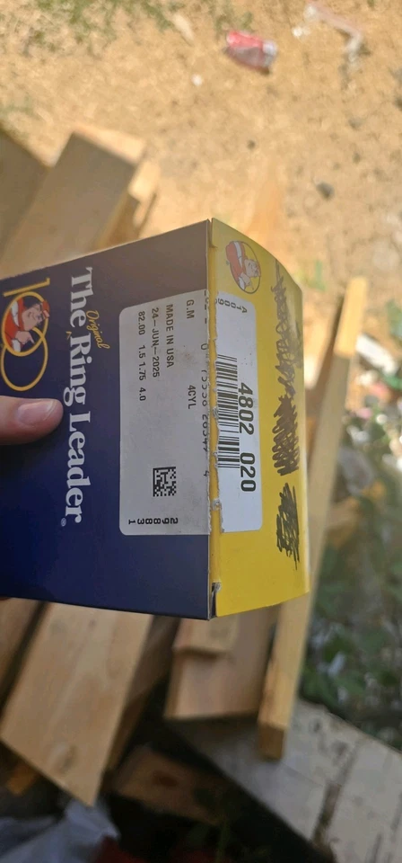 20 over piston rings for a 1984-1987 Chevette Brand New Off Of Summit Racing - Image 2 of 3