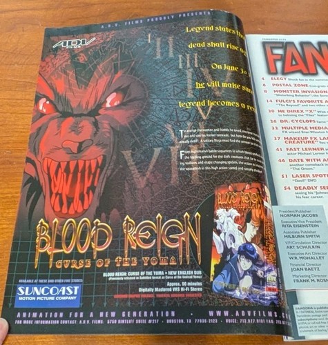 Fangoria Magazine July #174 Quentin Tarantino The Beyond X Files Stan Winston - Imagen 10 de 13