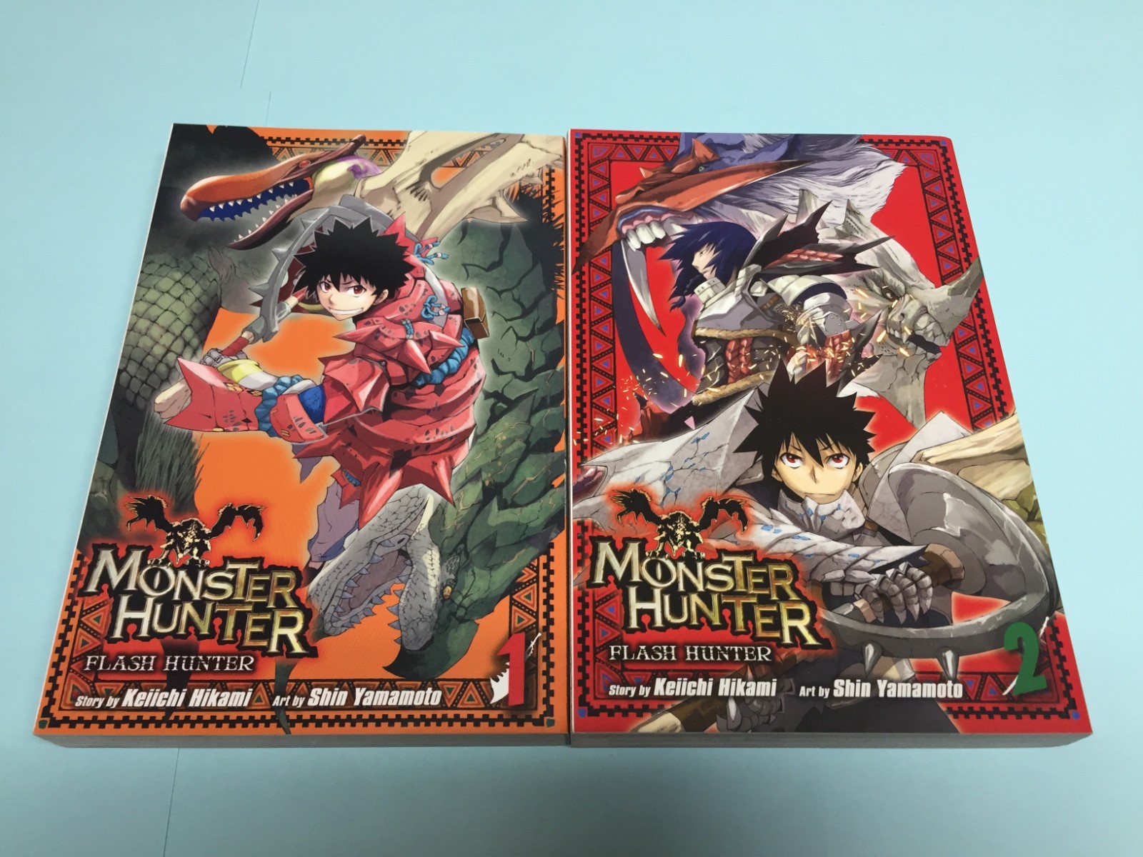Monster Hunter Flash Hunter Volumen 1 + 2 Manga Inglés