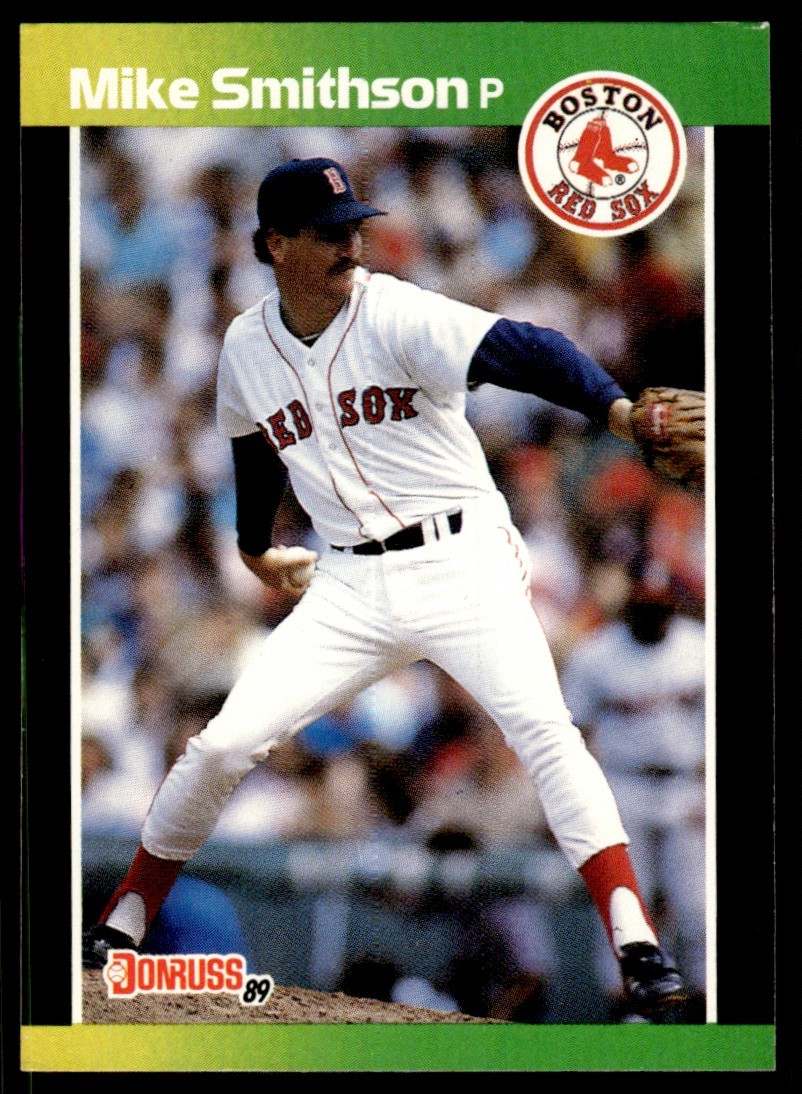 1989 Donruss Mike Smithson Boston Red Sox #628 18171