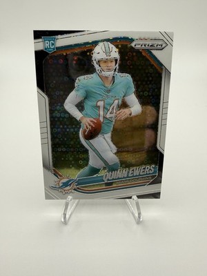 2025 Panini NFL Prizm Quinn Ewers White Disco Dolphins Rookie Card #307 RC