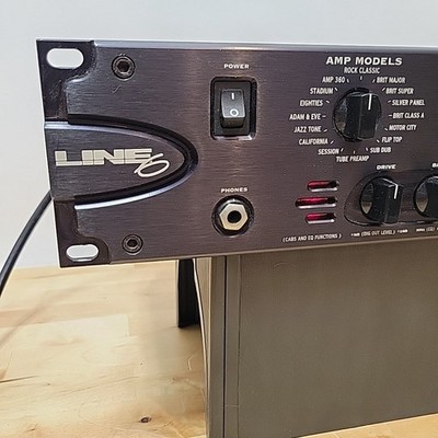 Line 6 Bass POD Pro Rackmount Multi-Effect and Amp Modeler Power