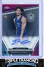 2023-24 Topps Chrome Dereck Lively II Certified Rookie Autograph Auto Mavs AB14