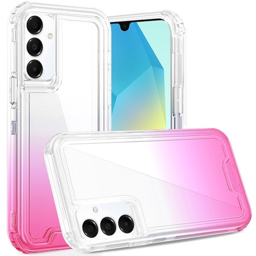 For Samsung A16 5G Case Two Tone 3in1 Shockproof Hybrid Cover + Tempered Glass - 第 1/9 張圖片