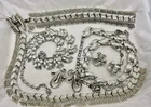 VTG Silvertone Costume Jewelry Lot Partial Sets Repair Coro Lisner Unsigned Read