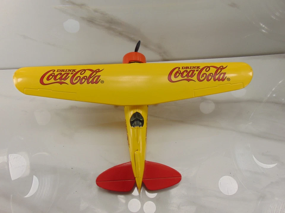 Vintage COCA COLA Coke Airplane Bank CAST COLLECTIBLE NEW MINT RARE - Image 4 of 4