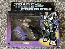 Transformers G1 Skywarp Decepticon 1984 MISB