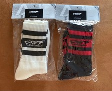 DRT Custom Socks 2 Pairs Black White Red Outdoor Fishing Apparel