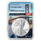 2024-S Proof $1 American Silver Eagle NGC PF69UC San Francisco Core
