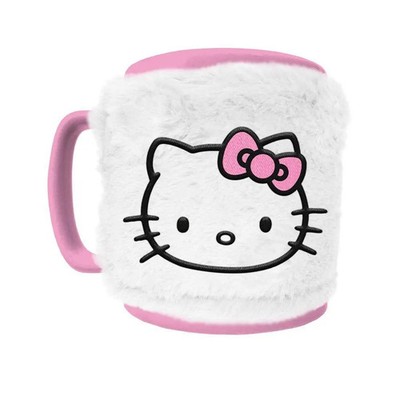 HELLO KITTY (PINK BOW FACE ICON) FUZZY MUG | Deutsch | 2026 | EAN 5063457018870