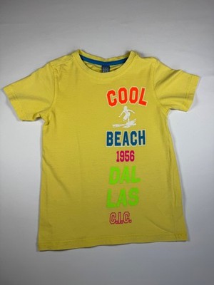 Dopo Dopo Boys Jungen T-Shirt Gr. 116 Gelb Beach guter Zustand