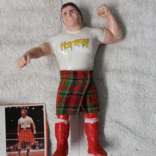 WWF LJN Superstars Rowdy Roddy Piper Series 1 with...