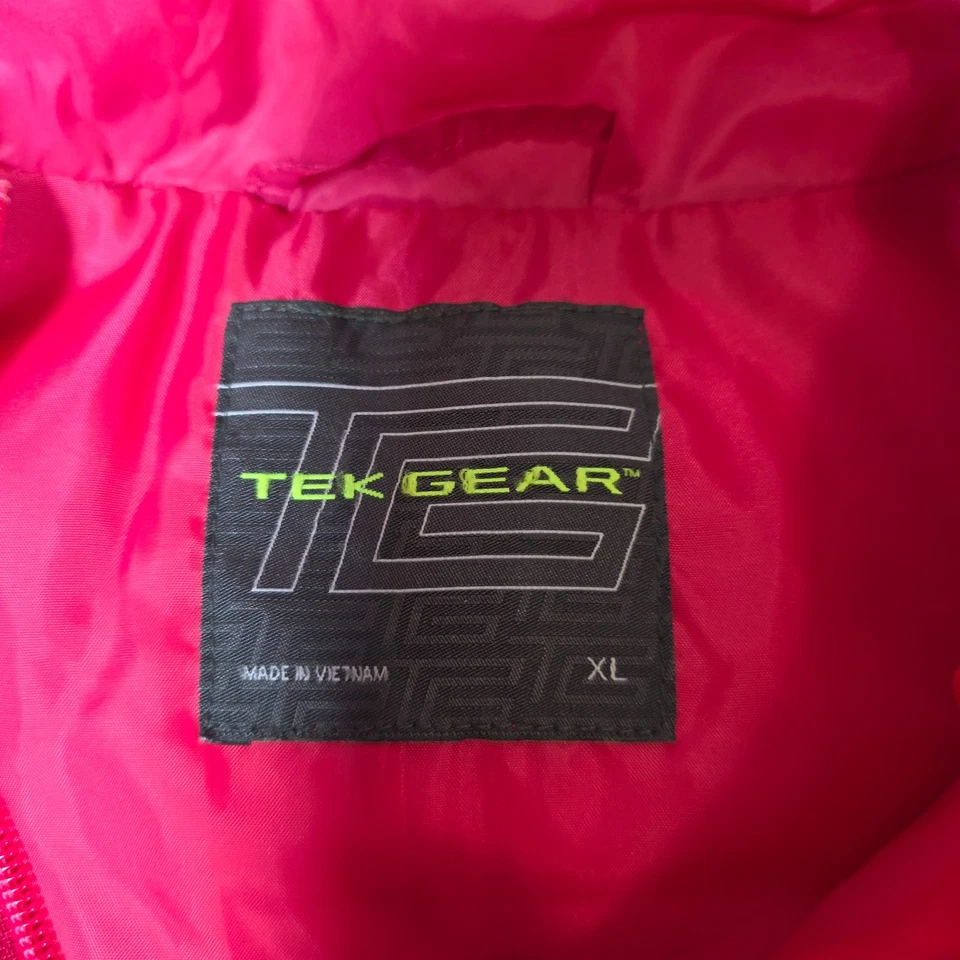 Chaleco acolchado Tek Gear Puffer para mujer XL rosa clásico acolchado aislado confort de esquí Foto 3 de 4