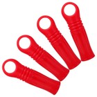 4 Stück Moppgriff-Endkappen Moppgriffgriff Kehrschaufelstange Griffgriff Ersatz