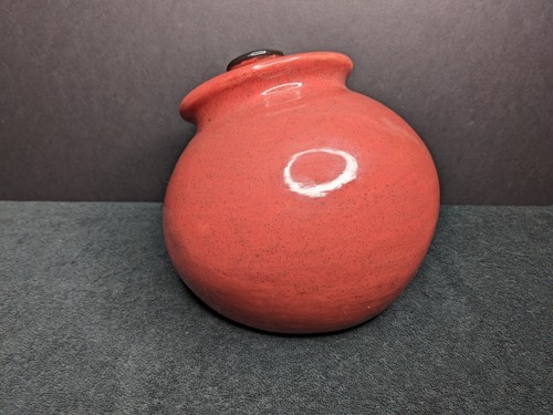 Vintage Retro Handmade Ceramic Cookie Jar 7.75" Tall - Picture 7 of 8
