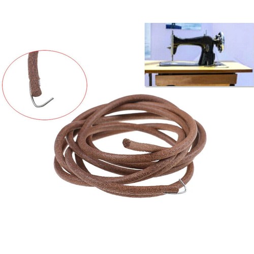 72" x3/16" Sewing Machine Leather Belt Household Vintage Treadle Belt For Singer - Picture 11 of 15