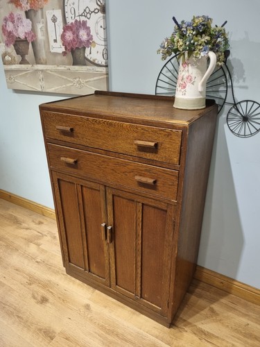 Vintage Cupboard Chest of Drawers Sideboard Storage Cabinet Antique Retro - Picture 7 of 12