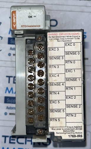 Allen-Bradley 1769-IR6/A 6 Kanal RTD Widerstand PLC Eingangsmodul Rev 1.3 gebraucht - Bild 4 von 9
