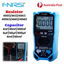 FNIRST MT40V Digital Multimeter Auto 4000 Counts True RMS Alarm AC DC Voltage AU