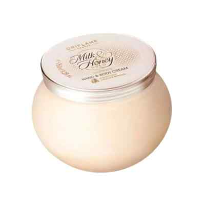 Oriflame Milk & Honey Gold Nourishing Hand & Body Cream | 250 Gram - FREE SHIP