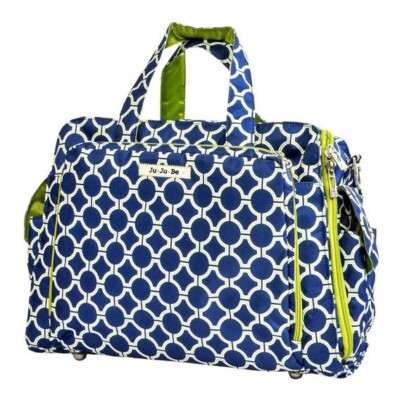 Ju Ju Be JJB Be Prepared Diaper Blue Green Bag Royal Envy Tote Backpack Ju Ju Be JJB Be Prepared Diaper Blue Green Bag Royal Envy  main image 4