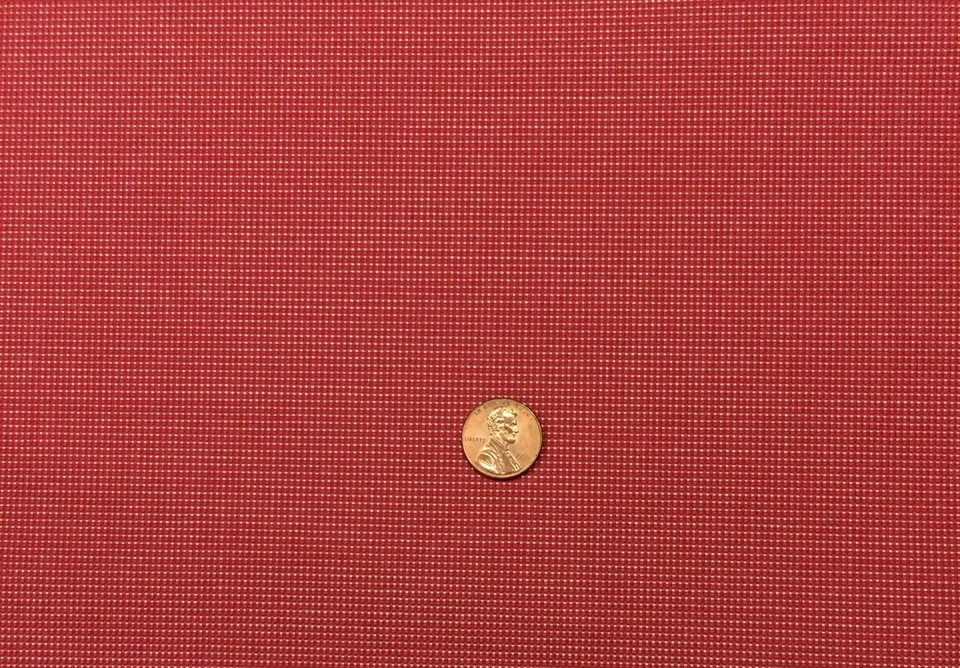 TELA OUTDURA SPARKLE BERRY ROJO BLANCO TEJIDA INTERIOR EXTERIOR POR YARDA 54"W Foto 3 de 4