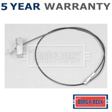 Borg & Beck Centre Hand Brake Cable Fits Vivaro Trafic 1.6 CDTi dCi #1 93868401