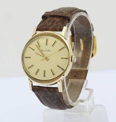 14k Gold 585 14 Karat Uhr 14k Gold Junghans Uhr 585 Gold Herrenuhr