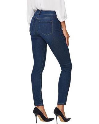 NYDJ Women’s Ami High-Rise Skinny Jeans – Medium Wash Denim With Sculpting Fit & Released Hems