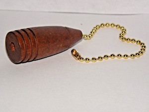 Dark Oak Ceiling Fan Pull Decorative Light Chain 80629481381 Ebay