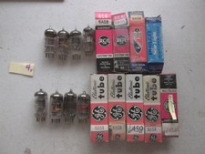 LOT OF 9 NEW IN BOX ASSORTED ELECTRONIC TUBE 6AS8 336