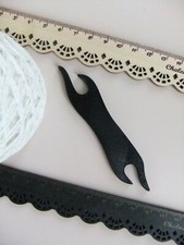 1 Bommelrahmen Inkle Tatting Shuttle Webstuhl Babydecken Wolle &Ouml;ko NEU