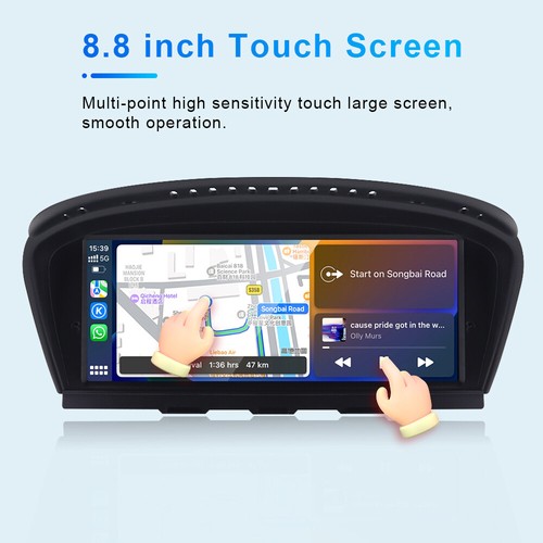 For BMW E90 2005-2012 CIC 8.8'' Car Multimedia Screen Android Auto Carplay Wifi - Picture 10 of 12