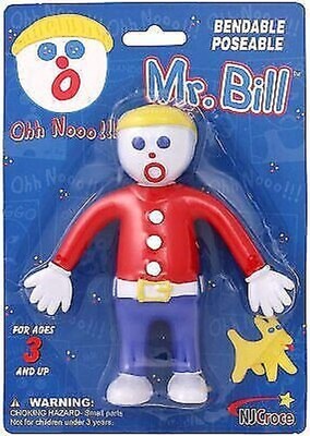 Mr.Bill Biegbar Spielzeug Figur NJ Croce 026004