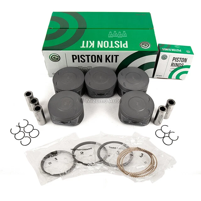 Rodamientos de varilla principal de pistones aptos para Chevrolet Colorado GMC Hummer Isuzu 07-12 3.7 Foto 3 de 4