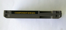 Championship Bowling w/Manual (Nintendo Entertainment System, 1989) NES TESTED