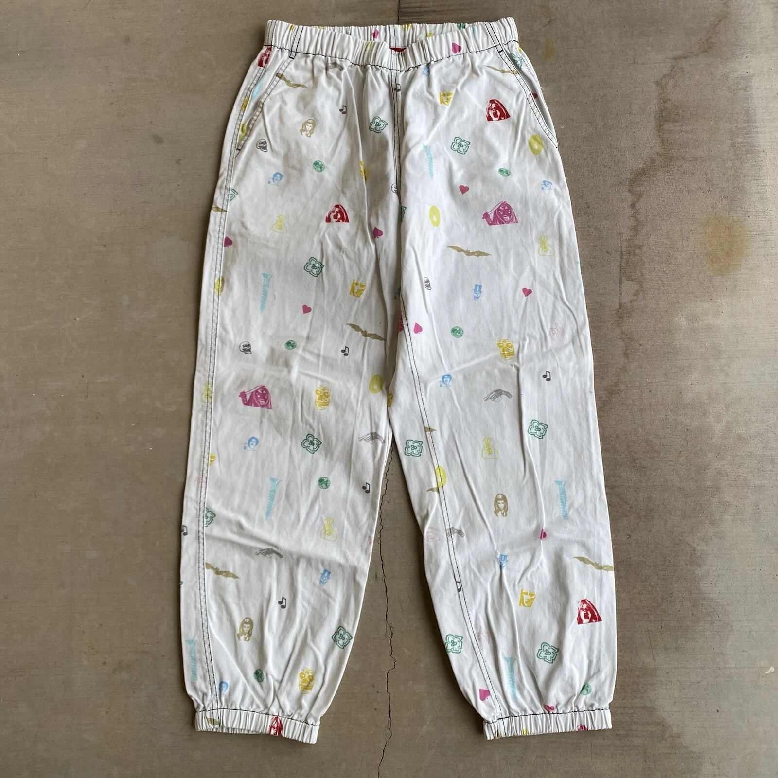Pantalon de patinage Supreme Deep Space blanc 2019