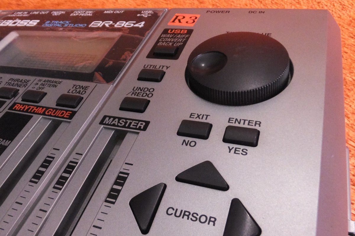 Boss Br-864 8-track Digital Studio Recorder Power Ac100v for