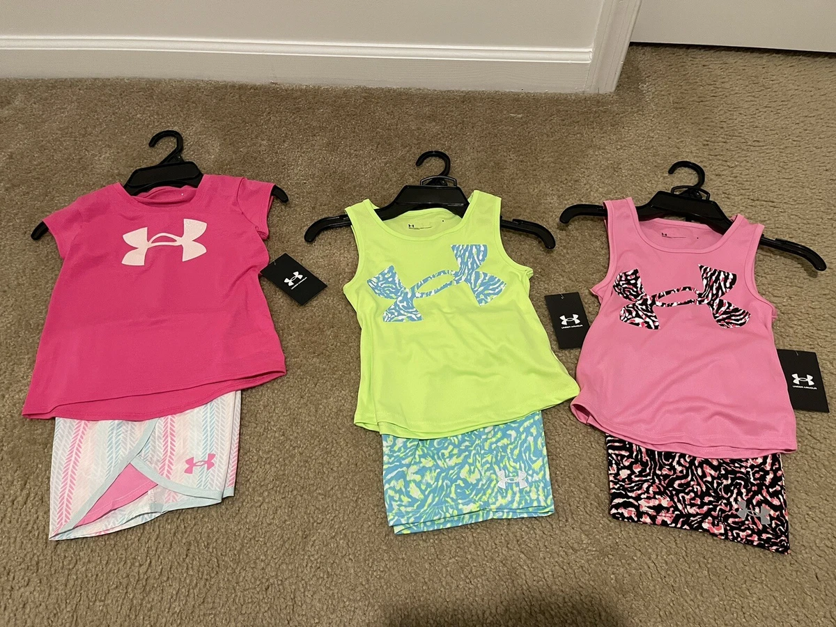Little girls top under armour clothes