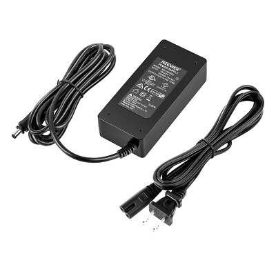 Neewer Power Adapter AC 110V to DC 15V  for Photo Studio Ring Light