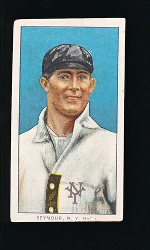 1909 T206 Piedmont CY SEYMOUR Portrait Good