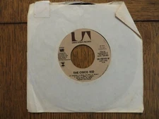 War – The Cisco Kid - 1972 - United Artists UA-XW163-W 7" Single VG+