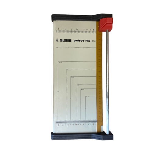 EUC SUSIS Unicut 175 Rotary Paper Card Stock Cutter Scrapbooking Made